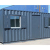 Contenedor de oficina de 20 Pies con 2 ventanas (Ref:1096)